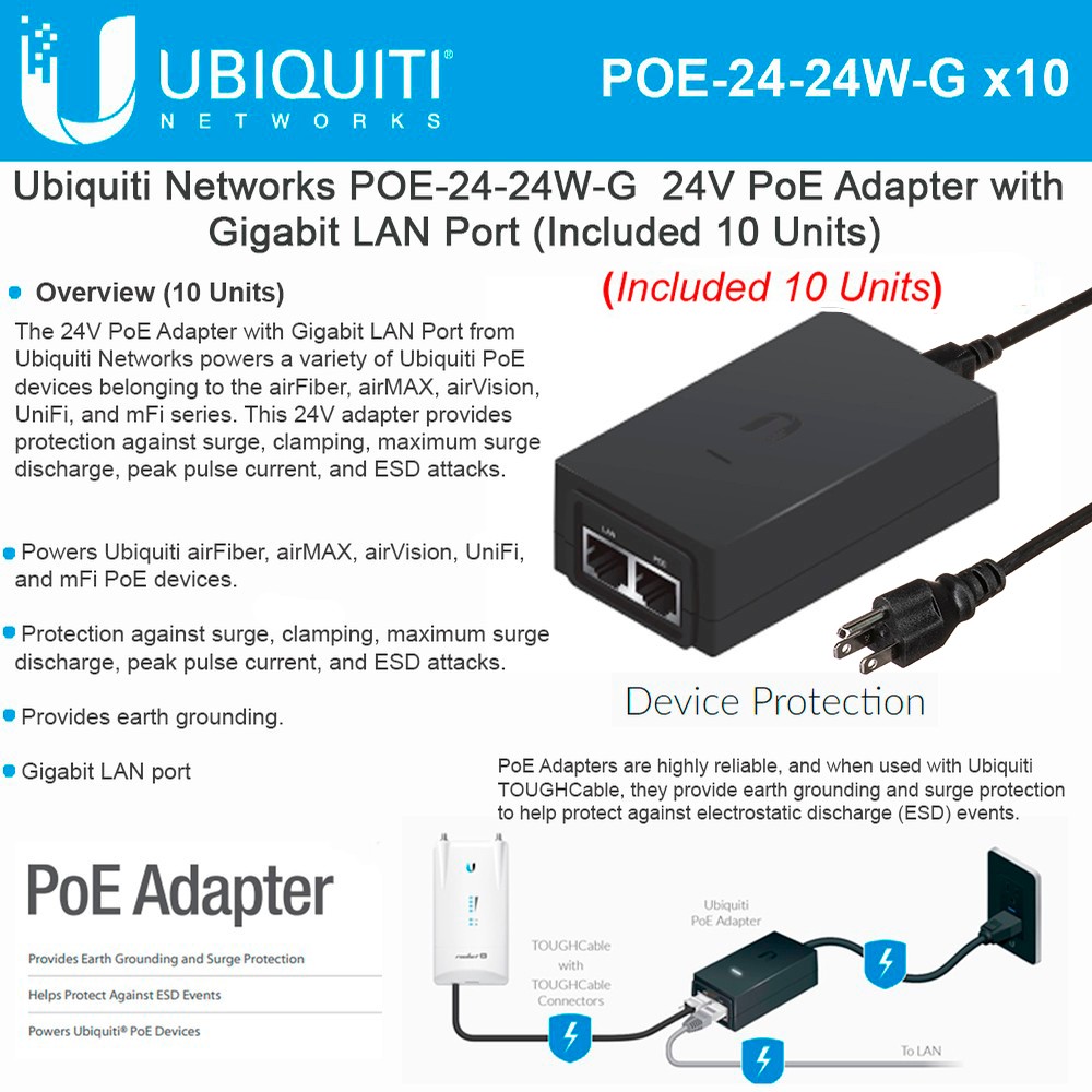 Power Over Ethernet Adapter