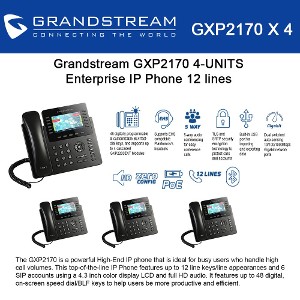 GXP2170 X 4