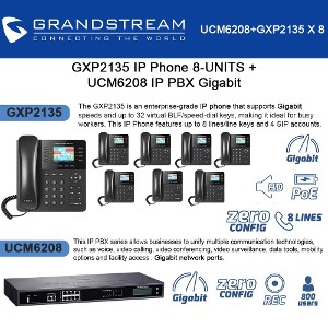 UCM6208+GXP2135 X 8