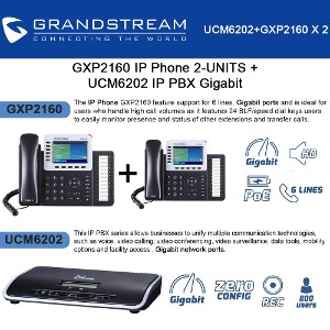 UCM6202+GXP2160 x2