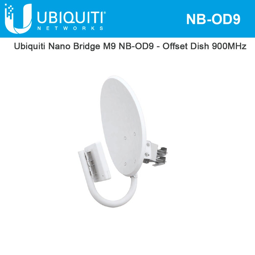Ubiquiti Nano Bridge M9 NB-OD9 - Offset Dish 900MHz dish