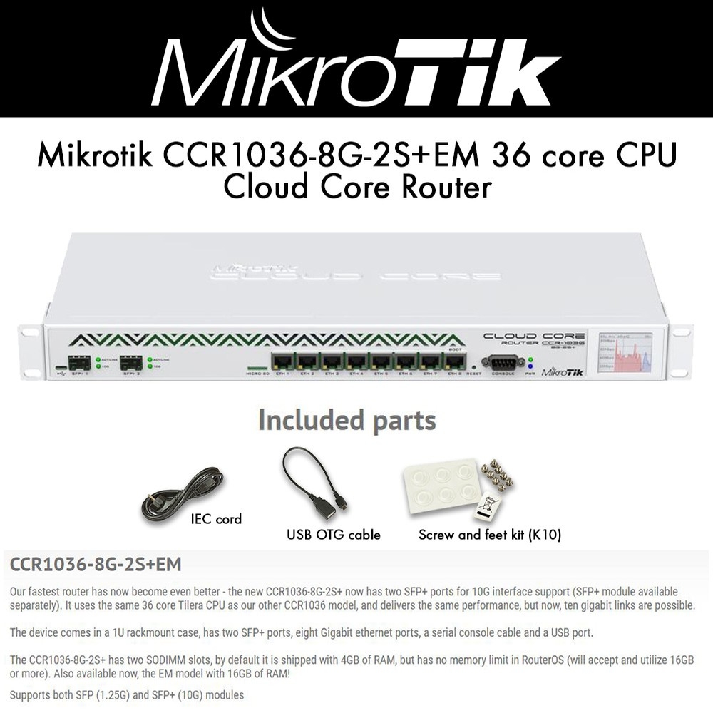 CCR1036-8G-2S+EM