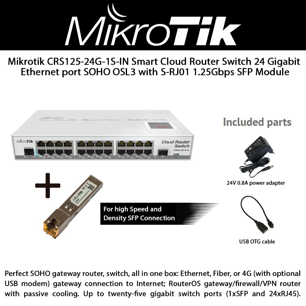 CRS125-24G-1S-IN-BD1