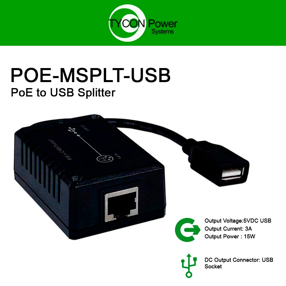 POE-MSPLT-USB