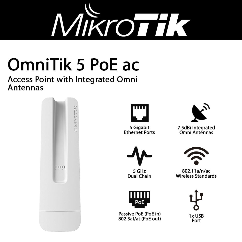 OmniTIK 5 POE ac US