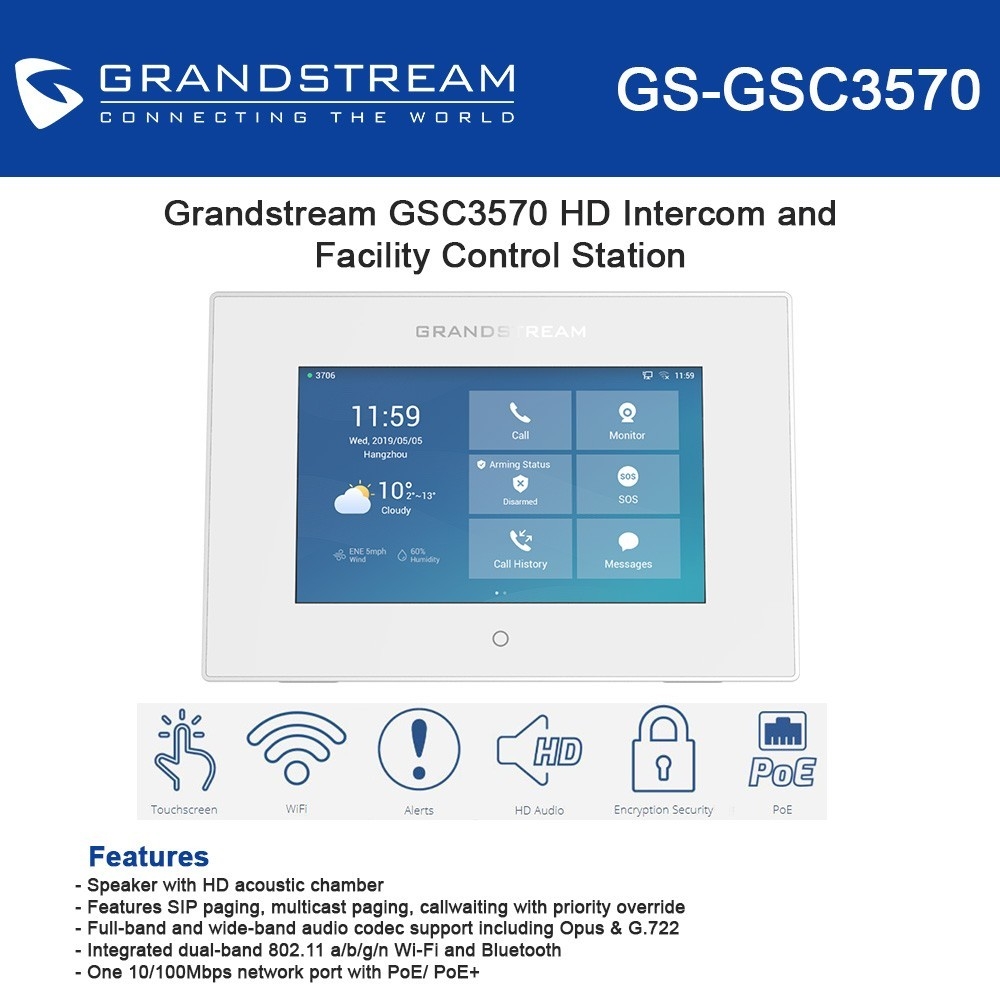 Grandstream Networks GSC3570 HD Control Station