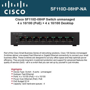 4 Pin 48V DC Adapter For Cisco Small Business SG100D-08P-NA 8-Port PoE Gigabit