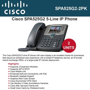 Cisco SPA504G 4-Line IP Business Phone Cisco Refresh