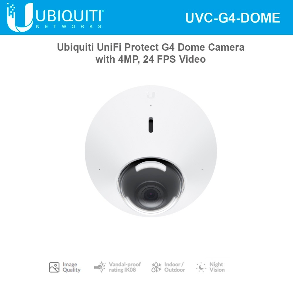 Ubiquiti Networks UVCG4Dome UniFi Video Camera G4 4MP Dome